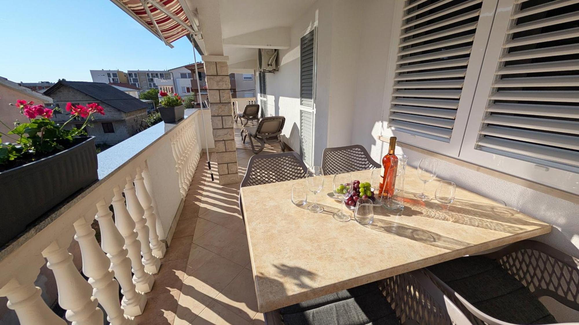 Modern 3Br Apartments In Zadar With Balcony Or Terrace, Free Parking & Ac ภายนอก รูปภาพ