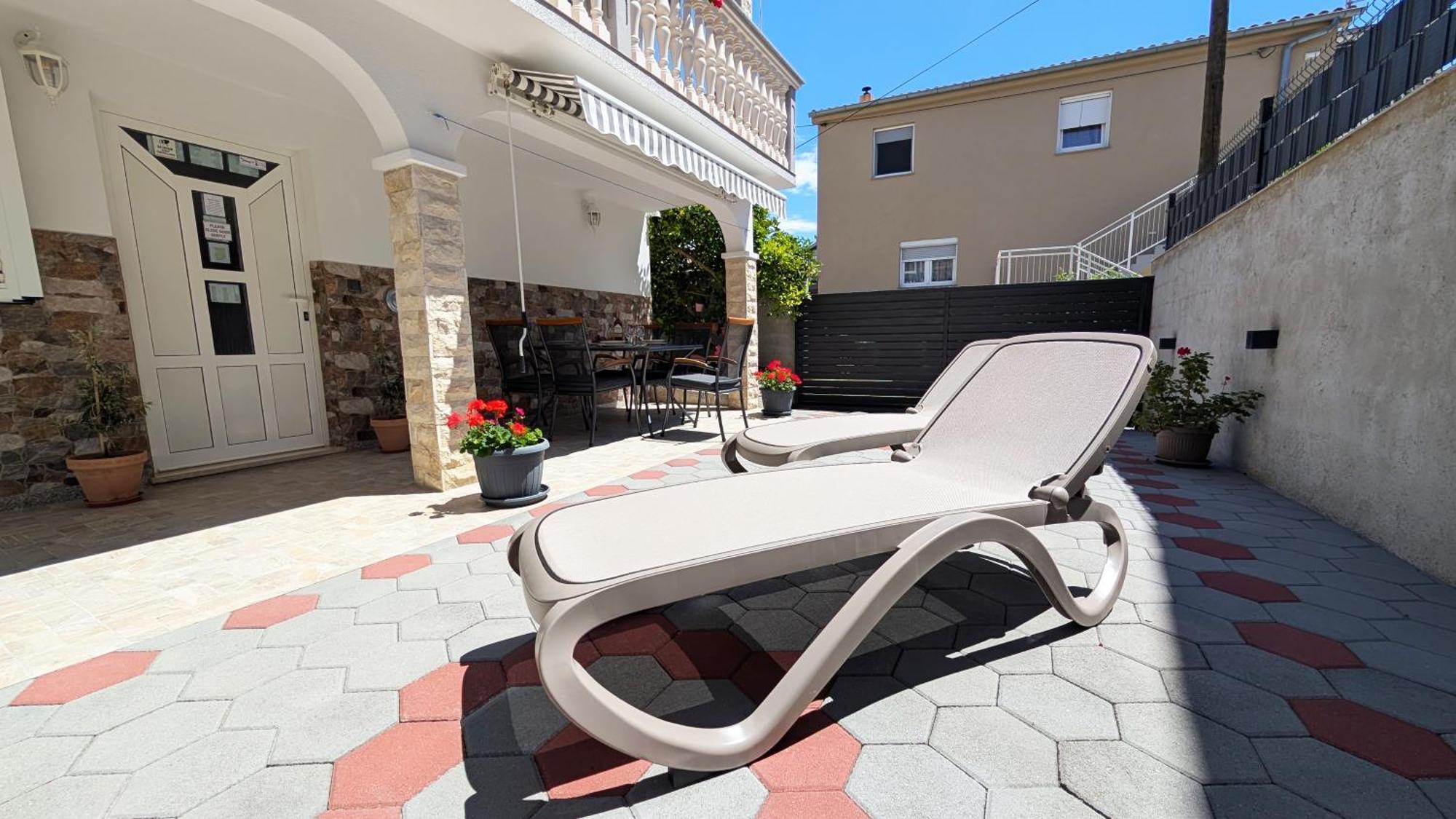 Modern 3Br Apartments In Zadar With Balcony Or Terrace, Free Parking & Ac ห้อง รูปภาพ